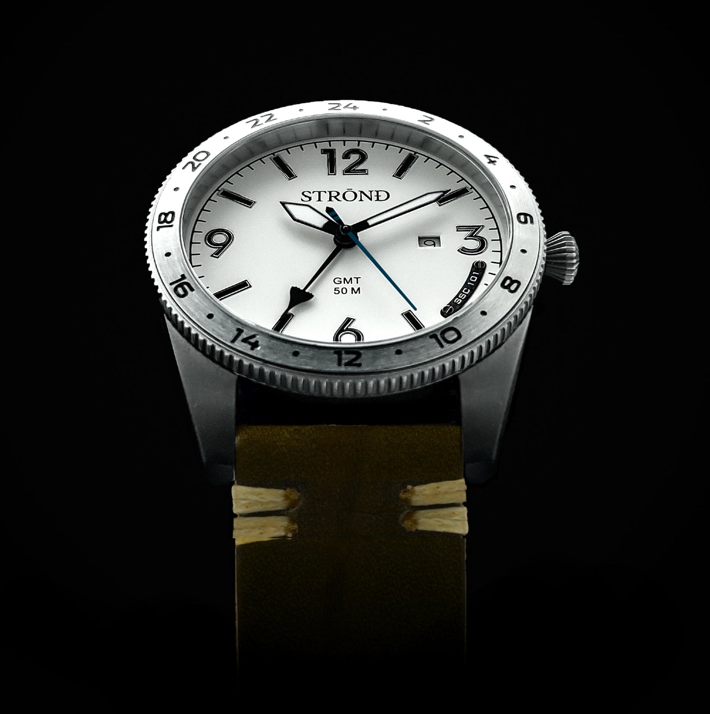 The SSC-101 24h GMT, All Stainless Steel &amp; Cream